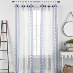 curtains with tassels