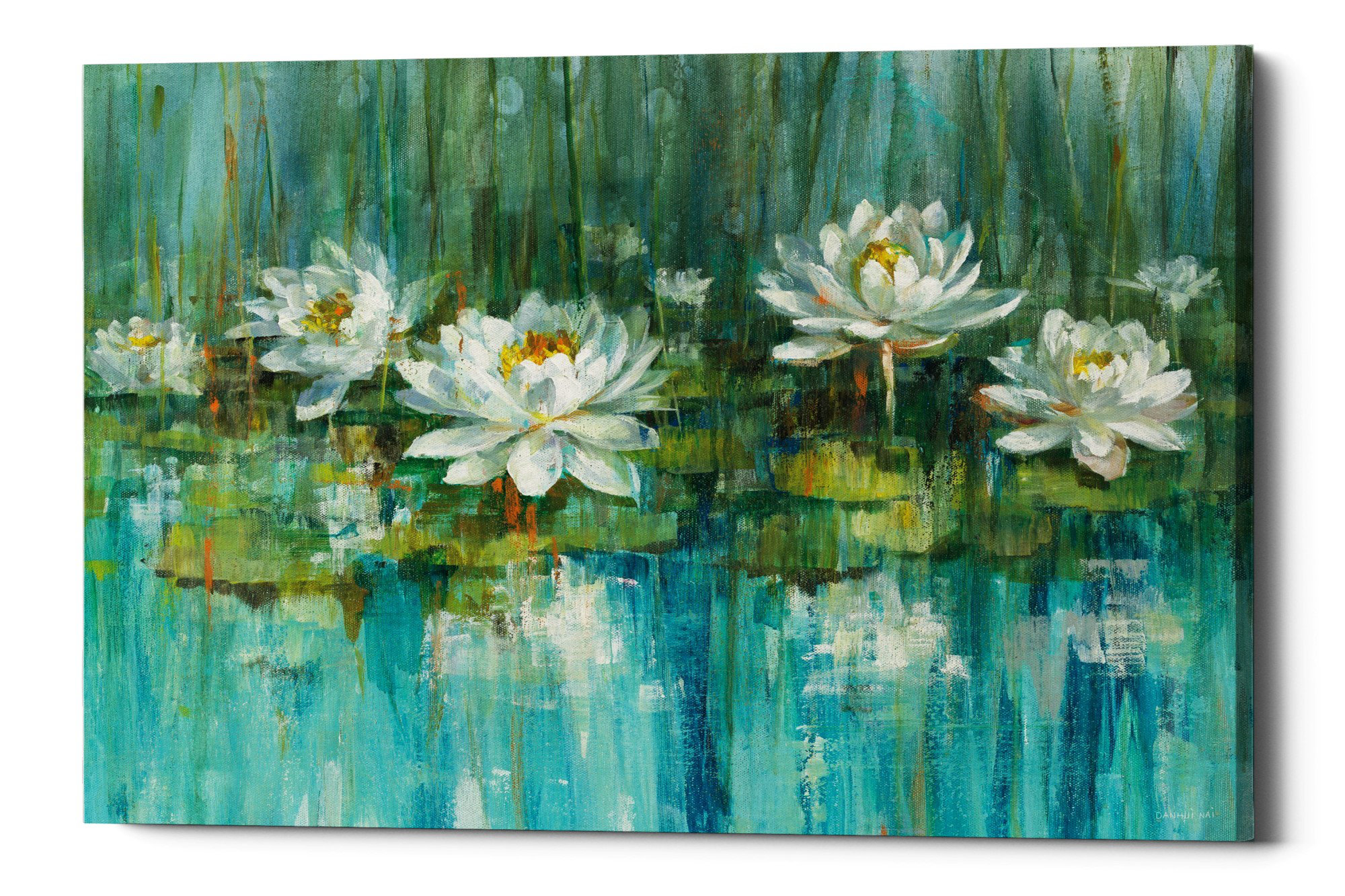 who painted lily pond