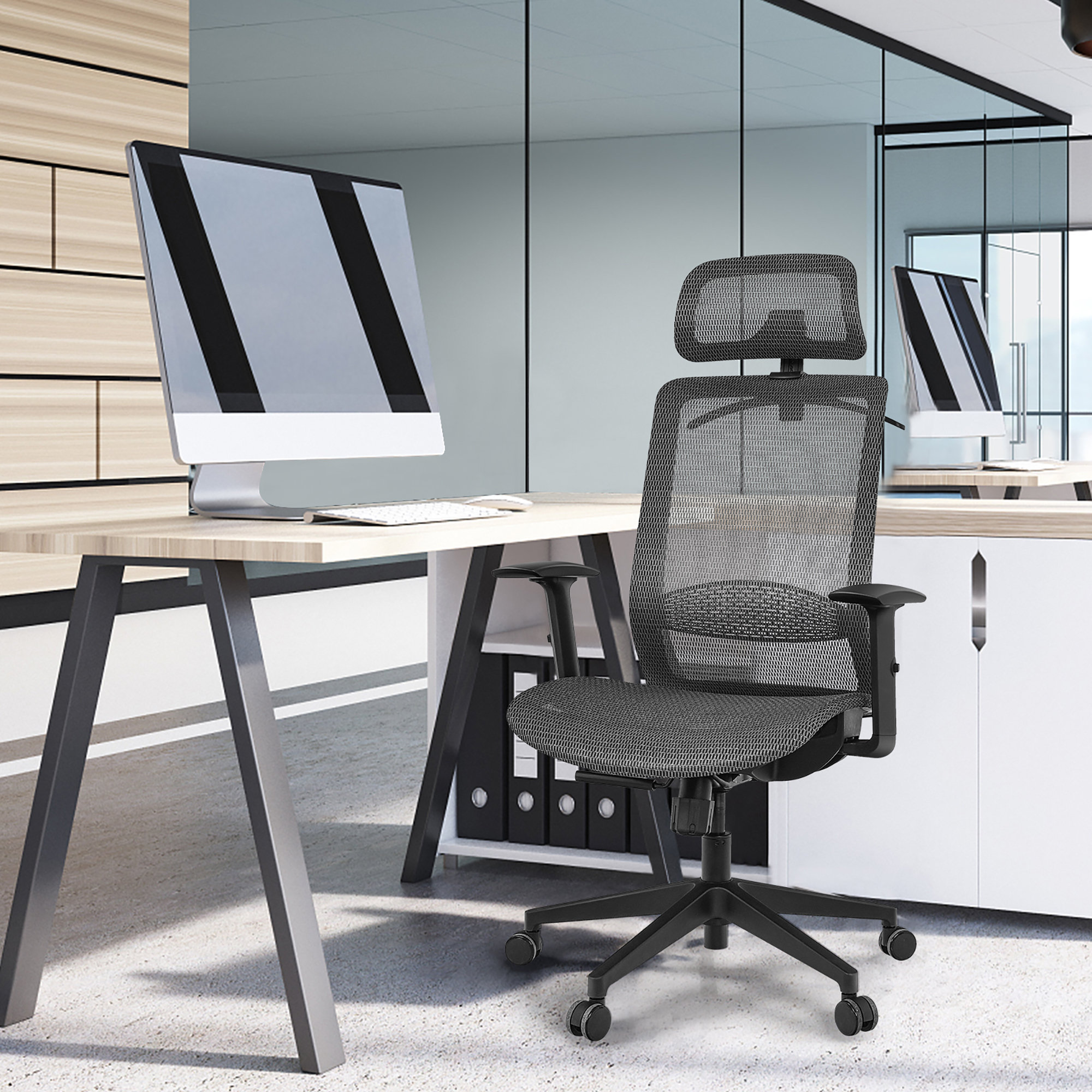 Inbox Zero Office Ergonomic Mesh Task Chair Wayfair