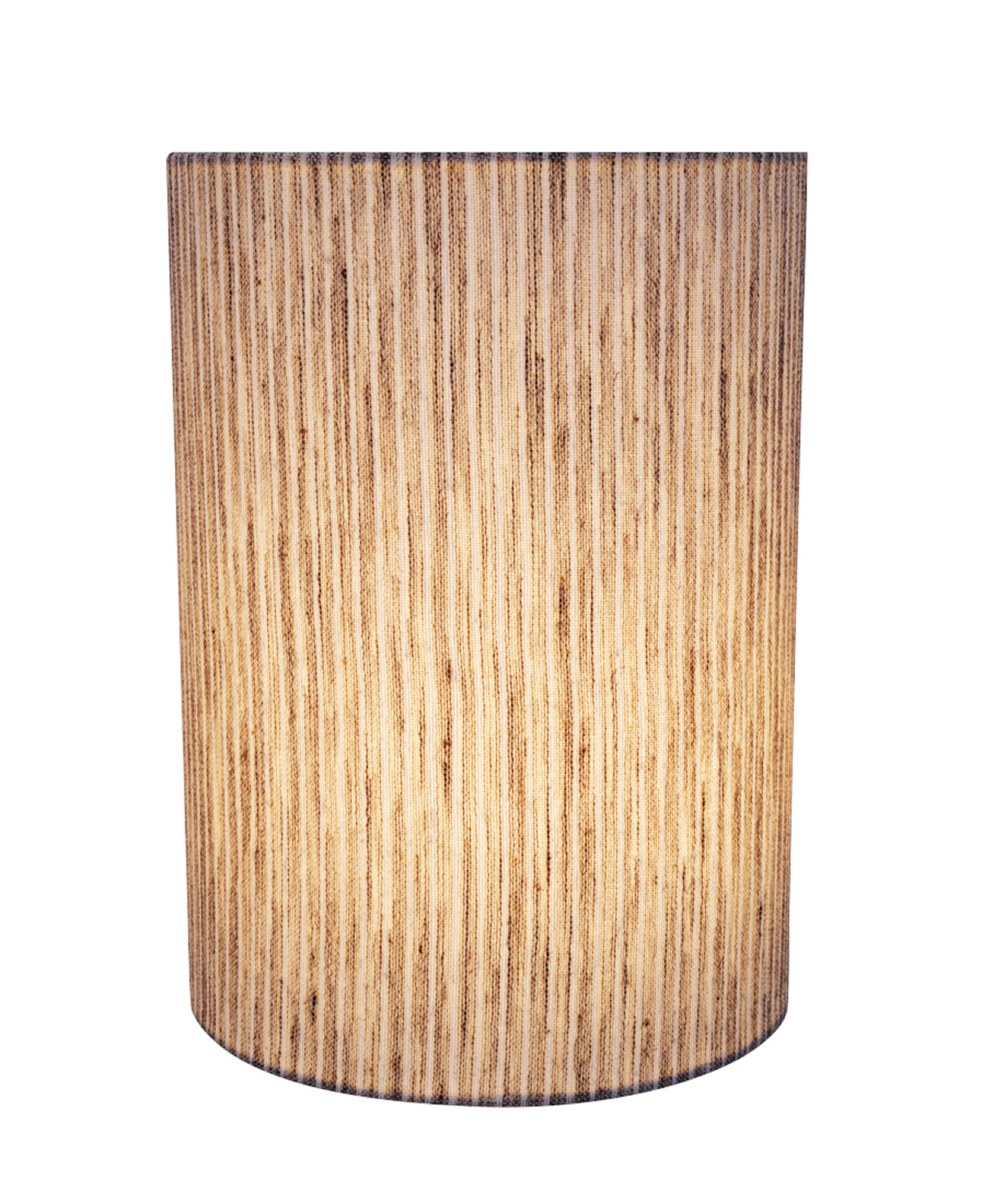 Oliver 11'' H Fabric Drum Lamp Shade ( Spider ) in Light Gray