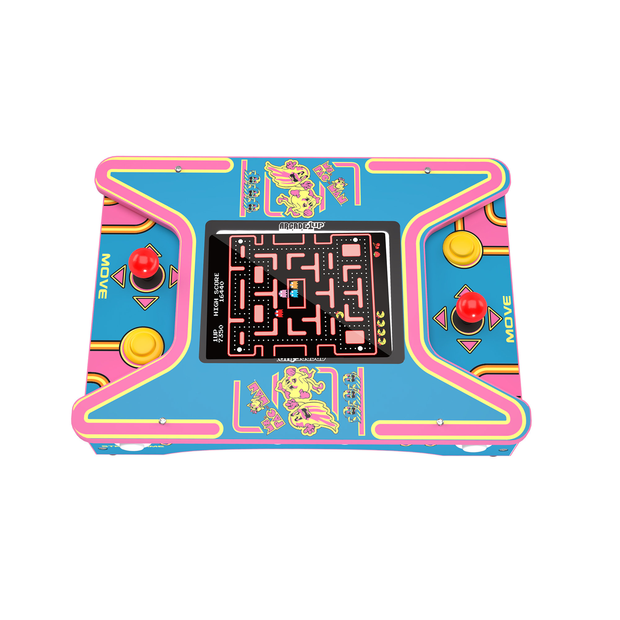 Arcade 1Up - Ms. Pac-Man Head To Head Counter-Cade 2 Player