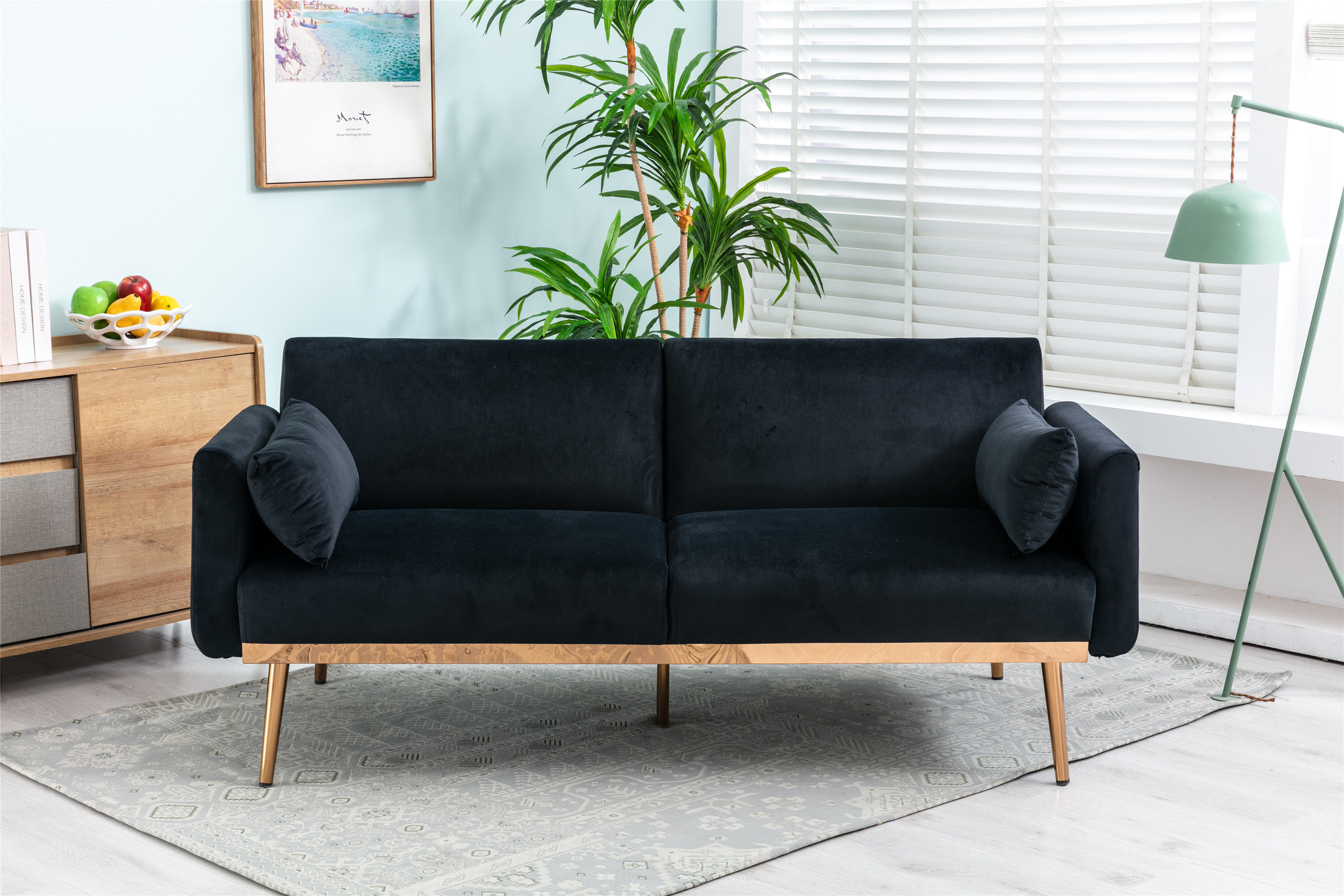 Everly Quinn Palak 68.48'' Upholstered Loveseat | Wayfair