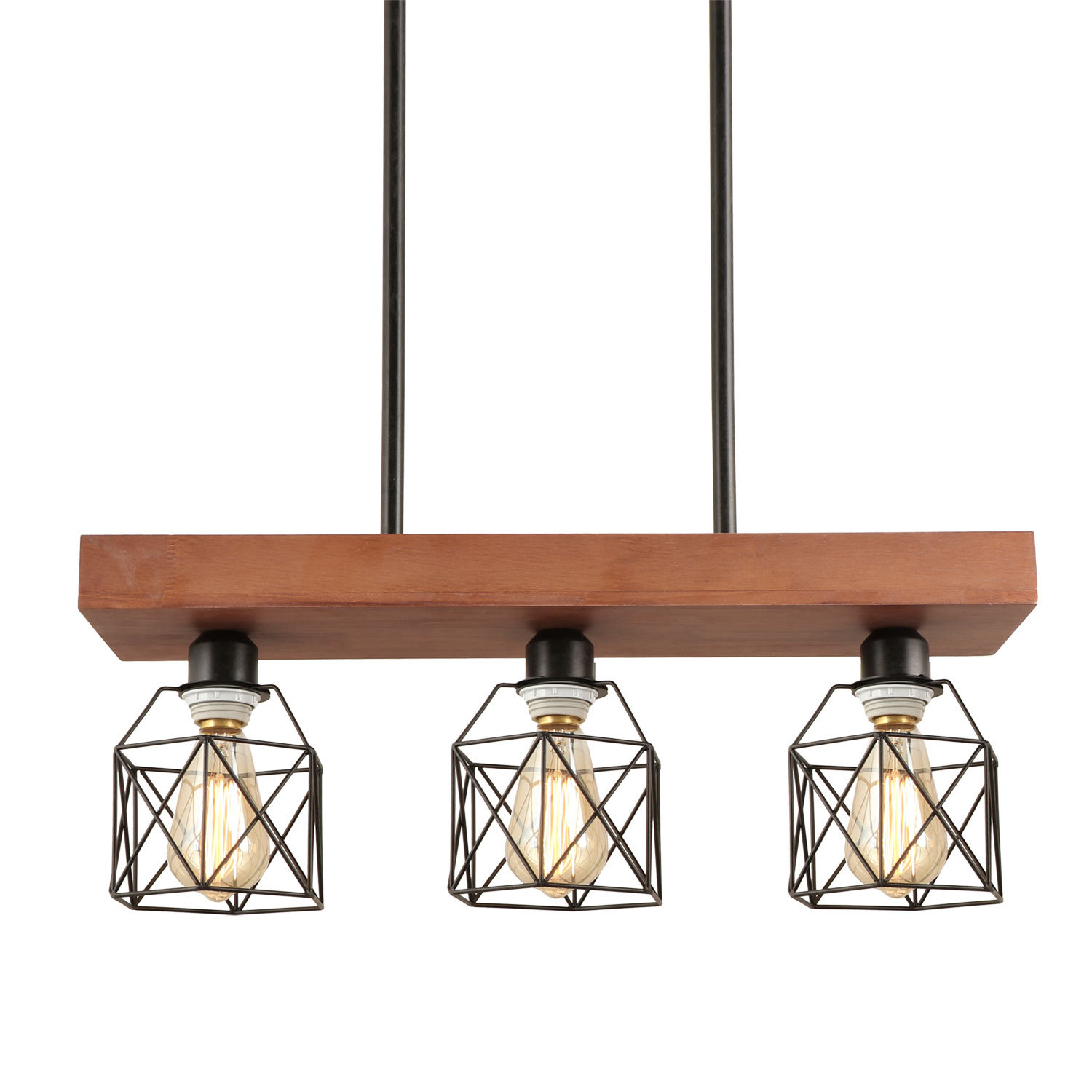 17 Stories Jemiyah 3 Light Kitchen Island Modern Linear Pendant Wayfair