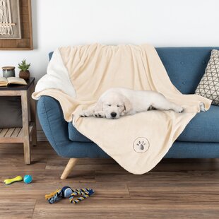 for Couch Recliner or Firepit Bed Dogs with Bones The Big One Oversized Supersoft Plush Throw