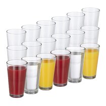 8 piece glassware set 500ml drinking glasses large capacity quality ALIAN LINES 