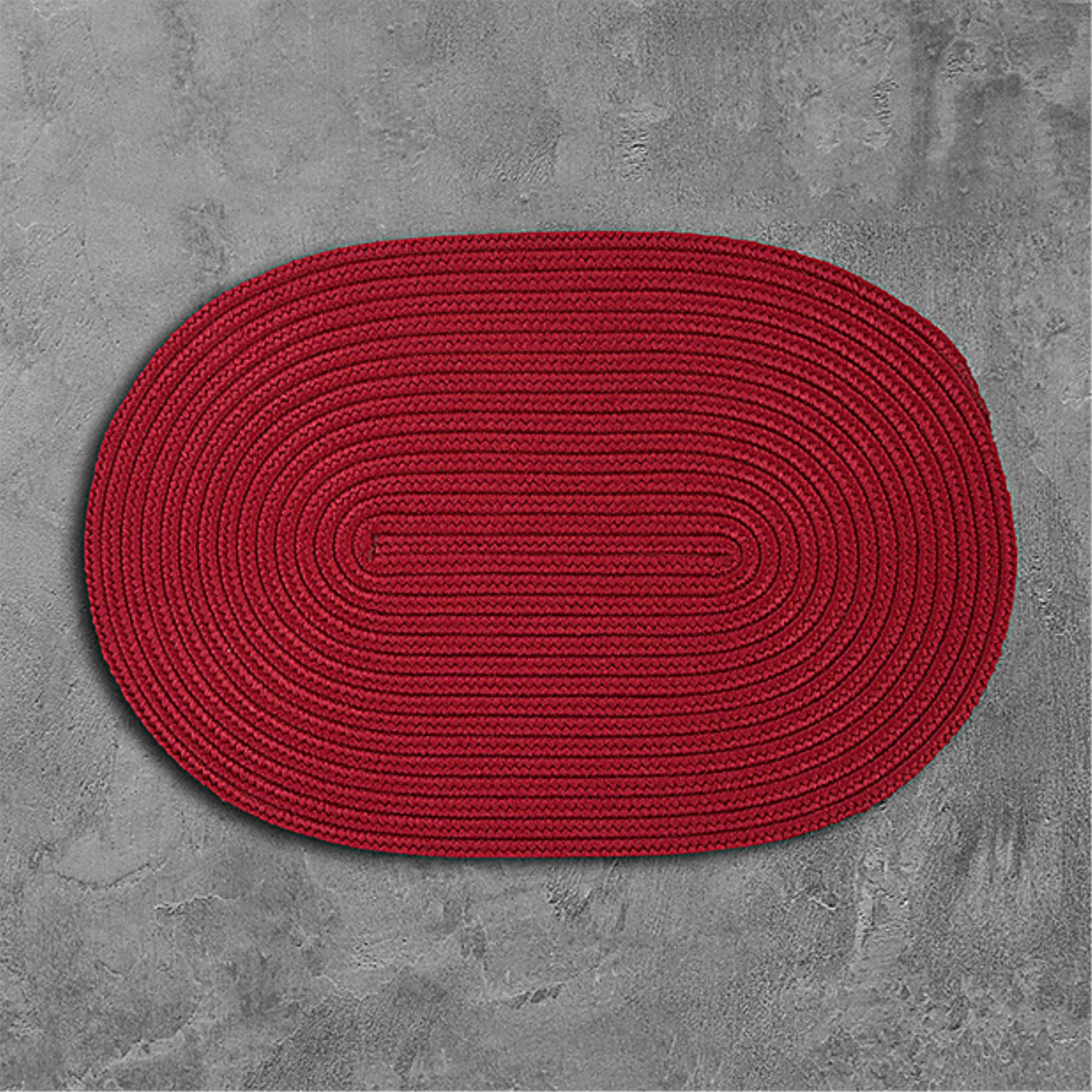 Gracie Oaks Masion Handmade Red Indoor/Outdoor Rug | Wayfair