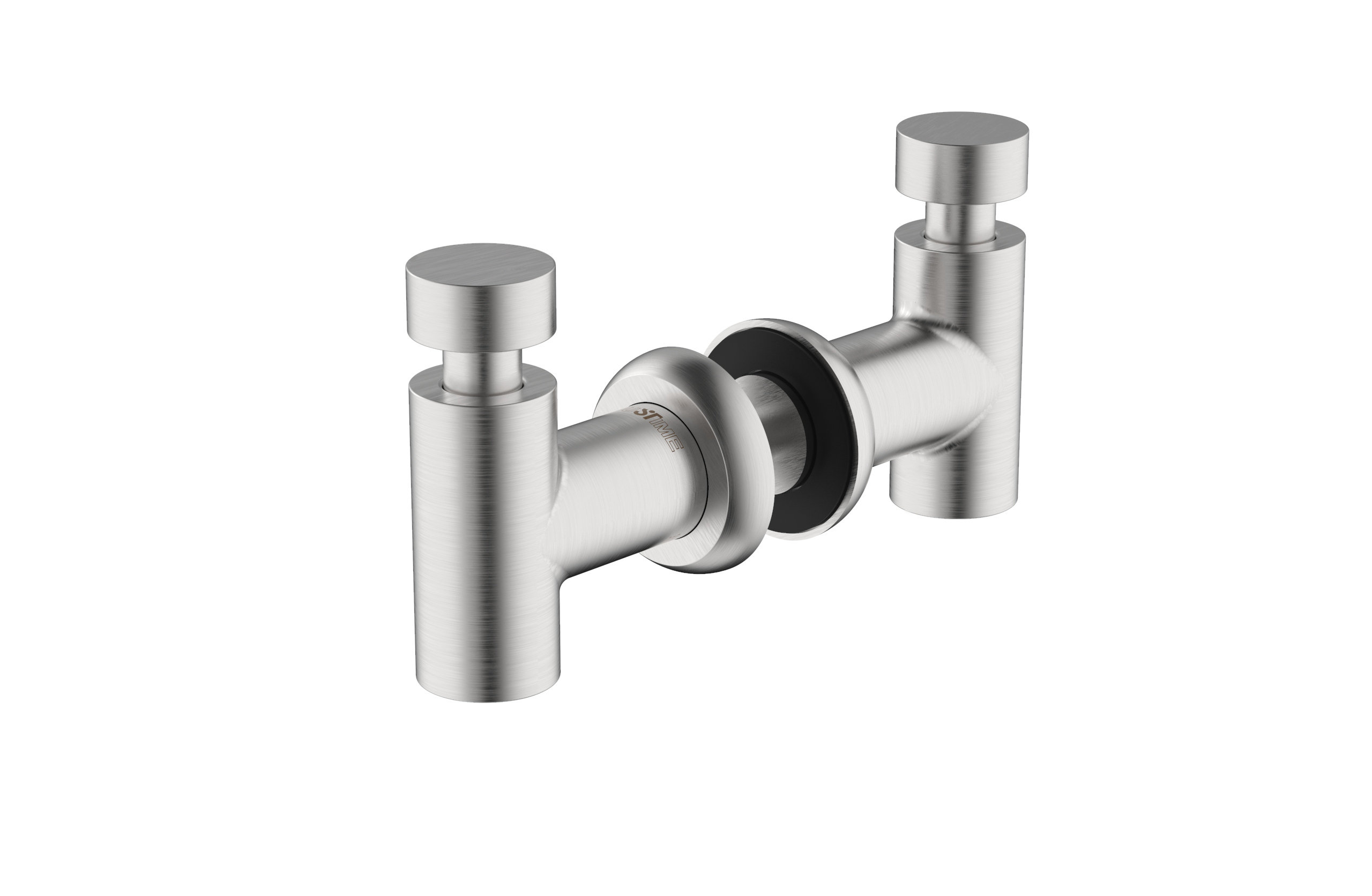 through glass double robe hook