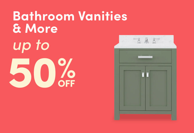 Bathroom Vanities & More on Clearance