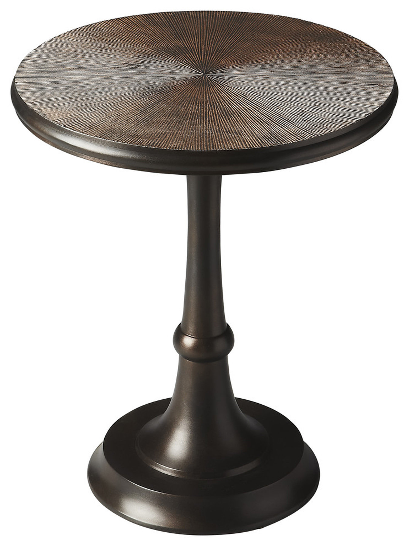17 Stories Oskars 21.5'' Tall Pedestal End Table & Reviews Wayfair