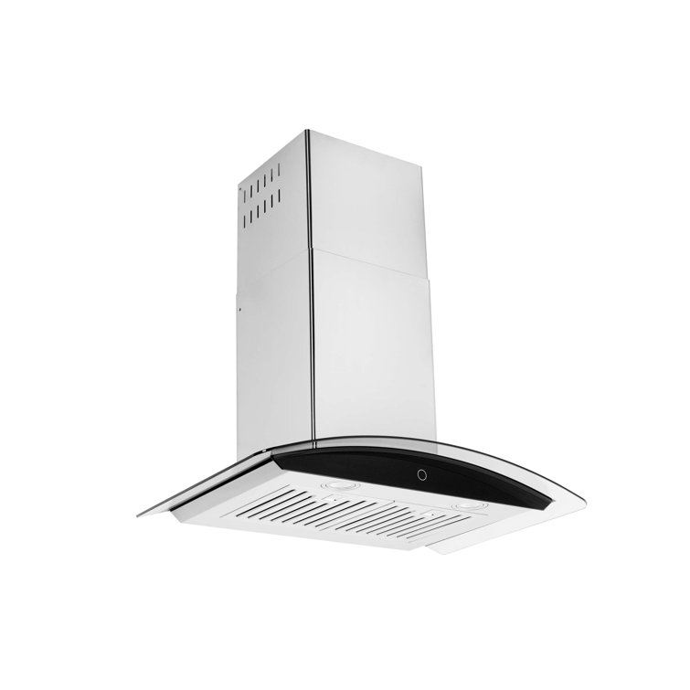 900mm black rangehood