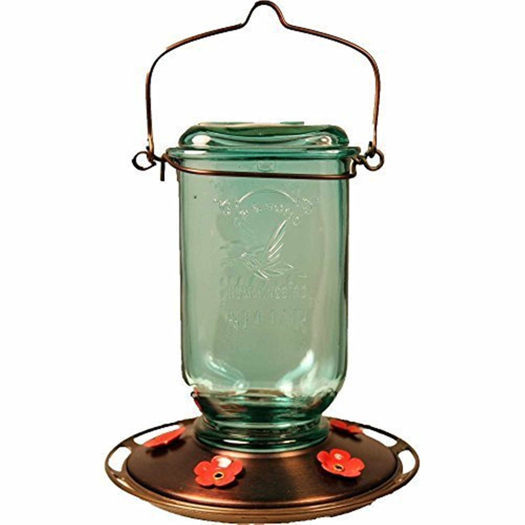 Bungalow Rose Mason Jar Hummingbird Feeder Wayfair