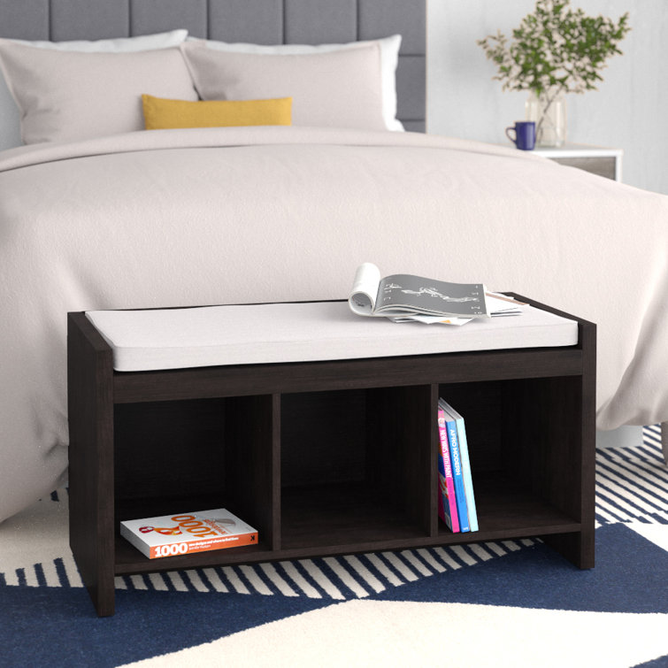 Claudia Cubby Storage Bench Zipcode