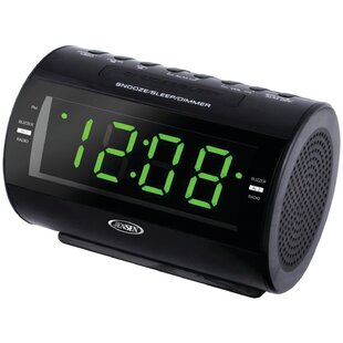 Sony AM FM Cube Alarm Clock Radio with Time Projection Clock Radio Nature Sounds 