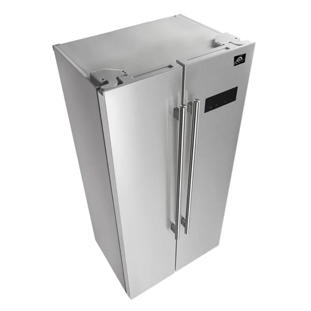 walton side by side door refrigerator