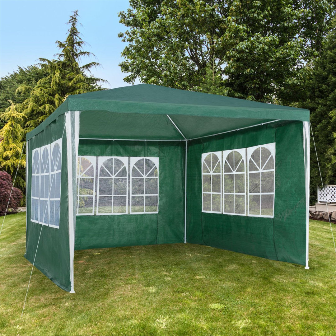 Garten Living 300 cm x 300 cm Pop-Up Pavillon Britta aus Stahl