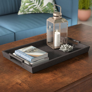Wayfair | Leather & Faux Leather Decorative Trays You'll Love ...