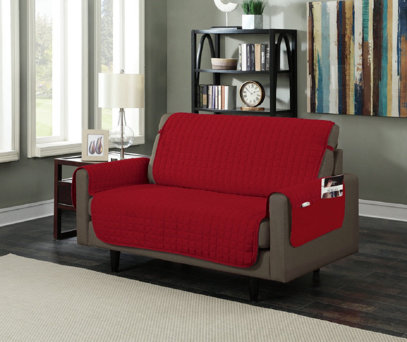 Rona Box Cushion Loveseat Slipcover Wayfair