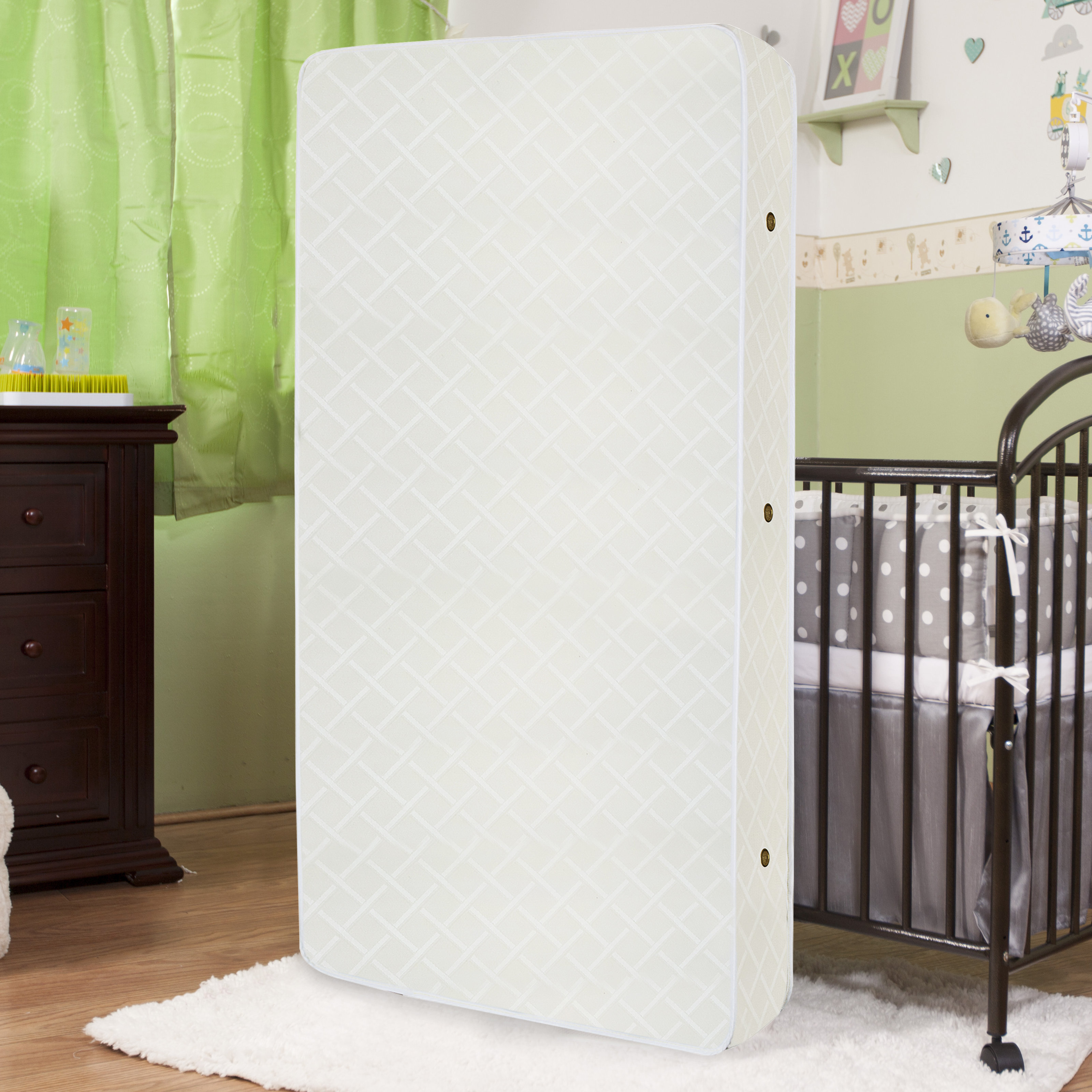 L.A. Baby Eco Friendly 2Stag Soy Foam 5.75" Crib Waterproof Mattress & Reviews Wayfair