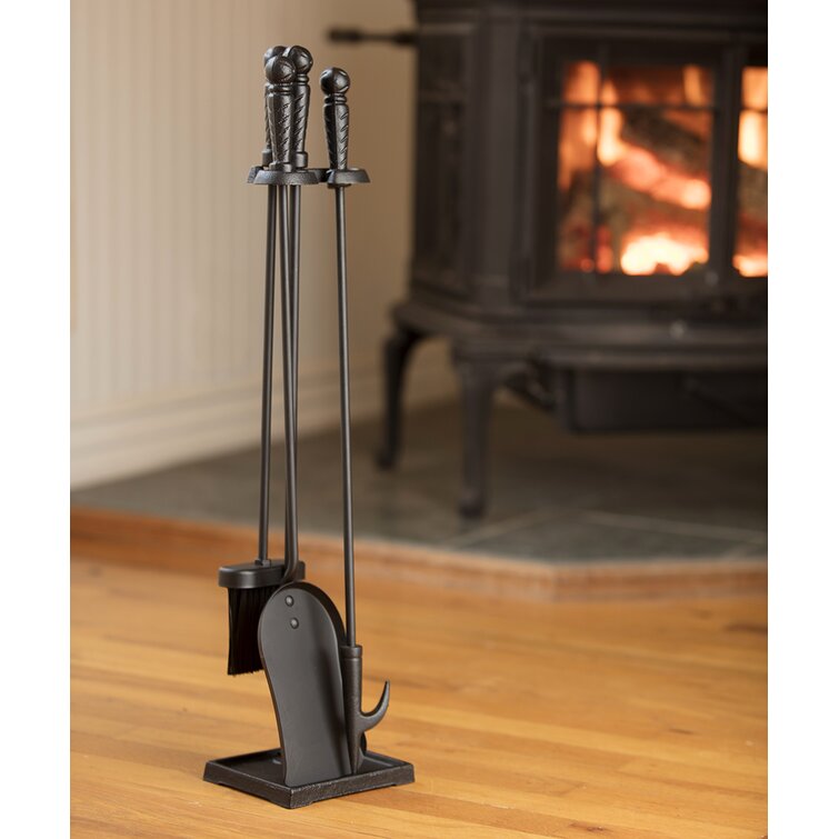 LARGE Fireplace Companion Set Fireplace Accessories Fire Side Tools Poker 