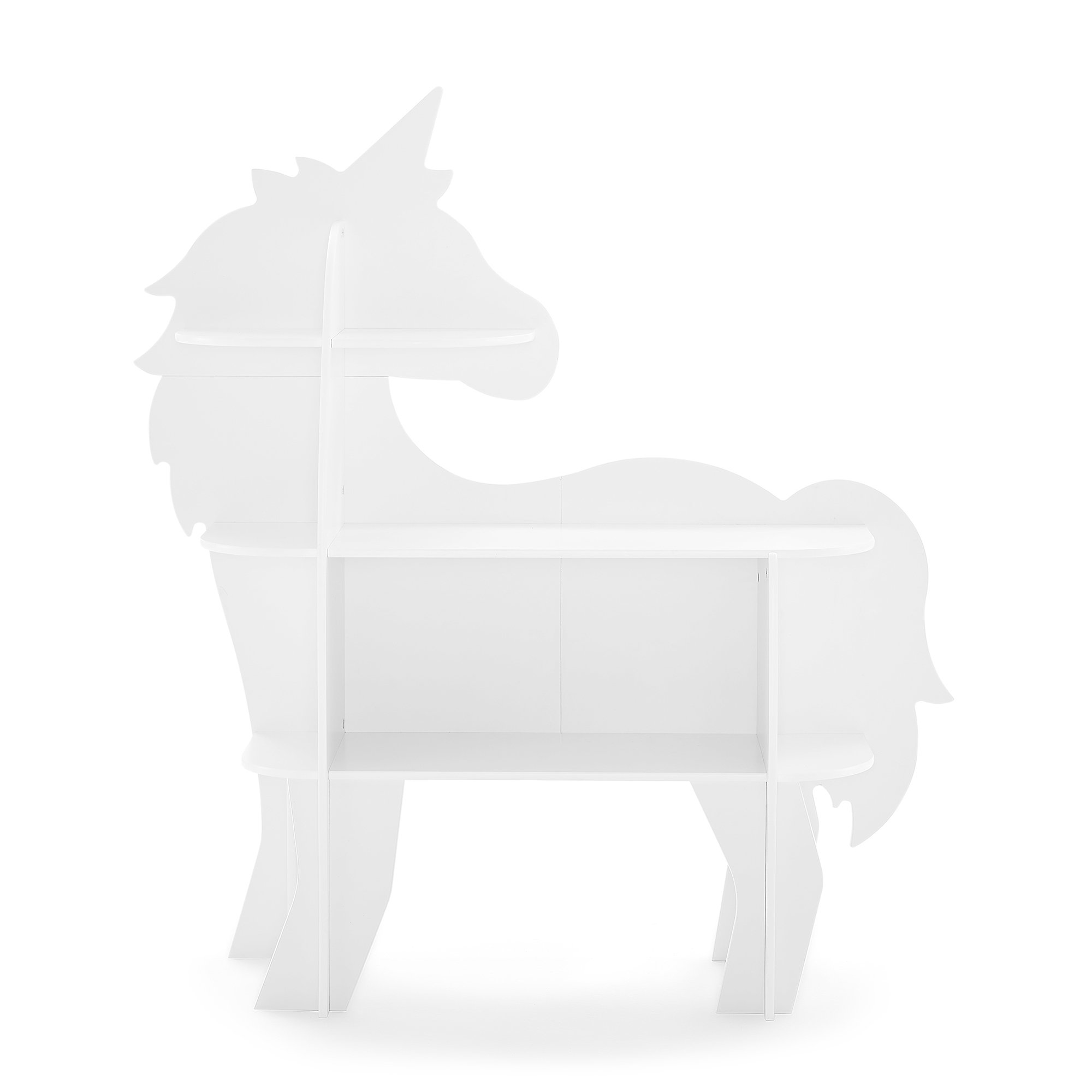 Delta Children Unicorn Bookcase Greenguard Gold Certified, White