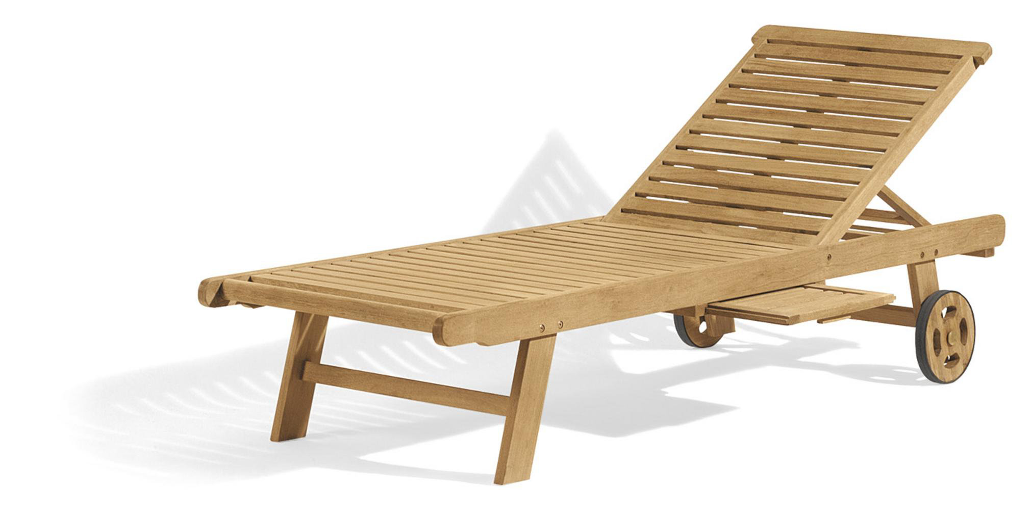 Breakwater Bay Trumpeters Outdoor Wood Chaise Lounge Wayfair