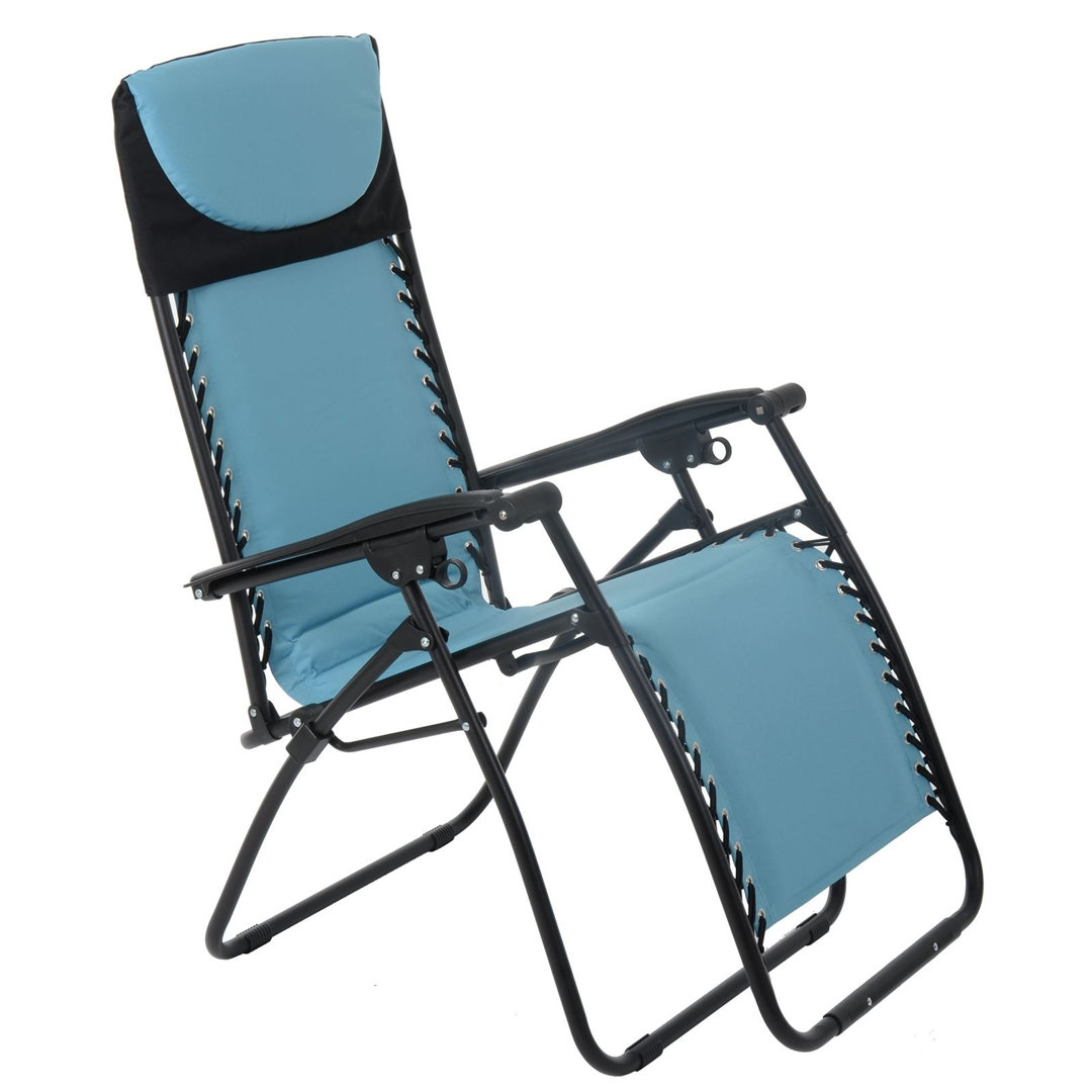 Garten Living Verstellbare Gartenliege Gundell mit Auflage