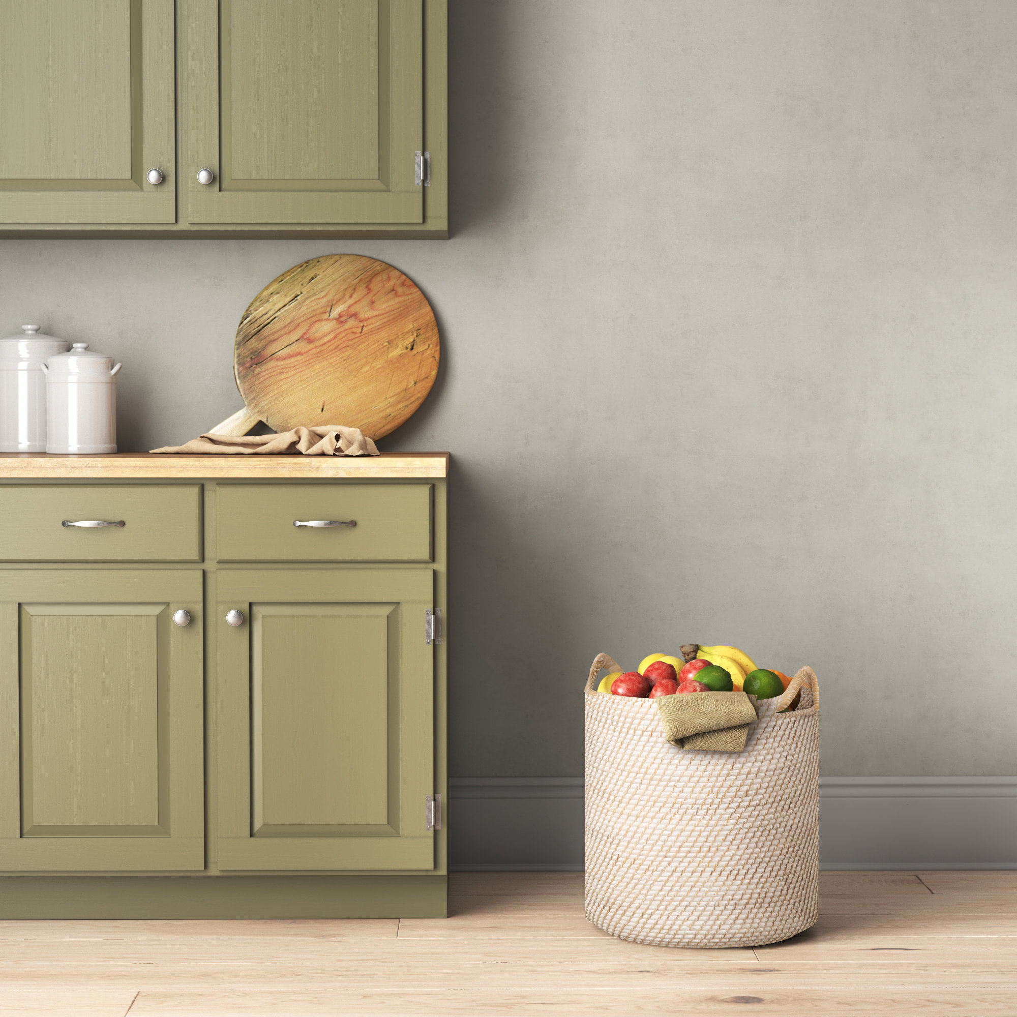 Dovecove Foristell Rattan Basket & Reviews Wayfair