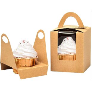 Very Sturdy Cupcake boxes for 6 or 12 cupcakes ~ Wedding & Party Favours 