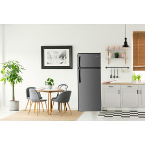 Premium Levella 7.3 Cubic Feet cu. ft. Freestanding Mini Fridge with ...