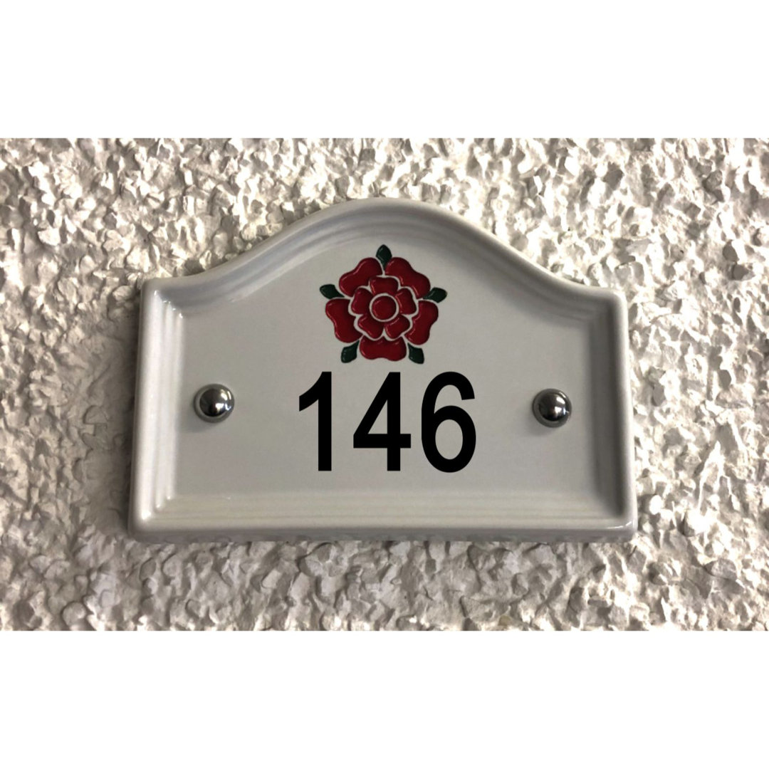 Garten Living Wandbefestigte Hausnummer Walsham