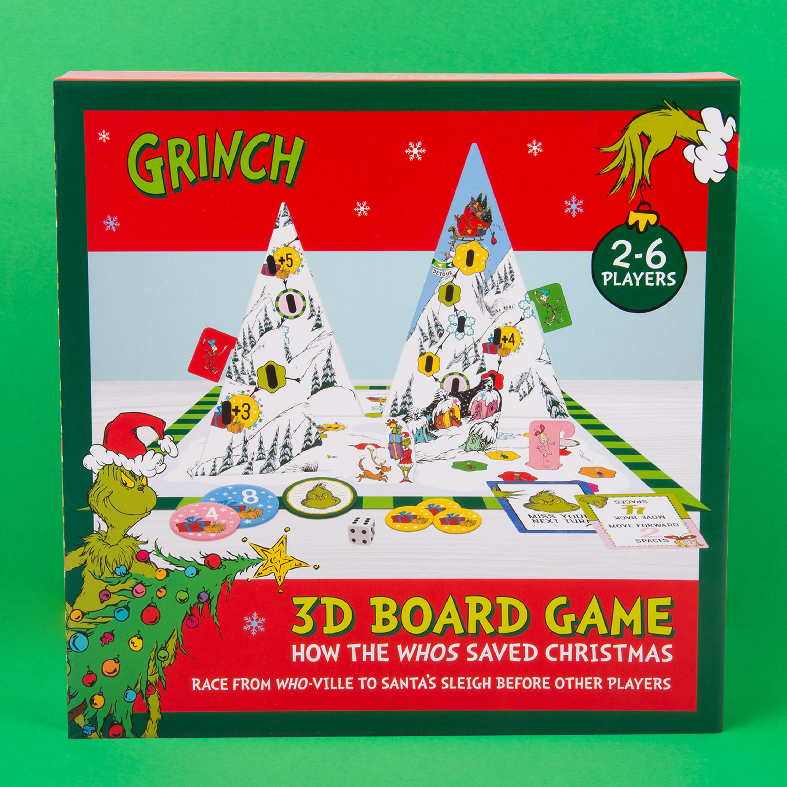 Grinch The Grinch 3D Board Game Wayfair.co.uk