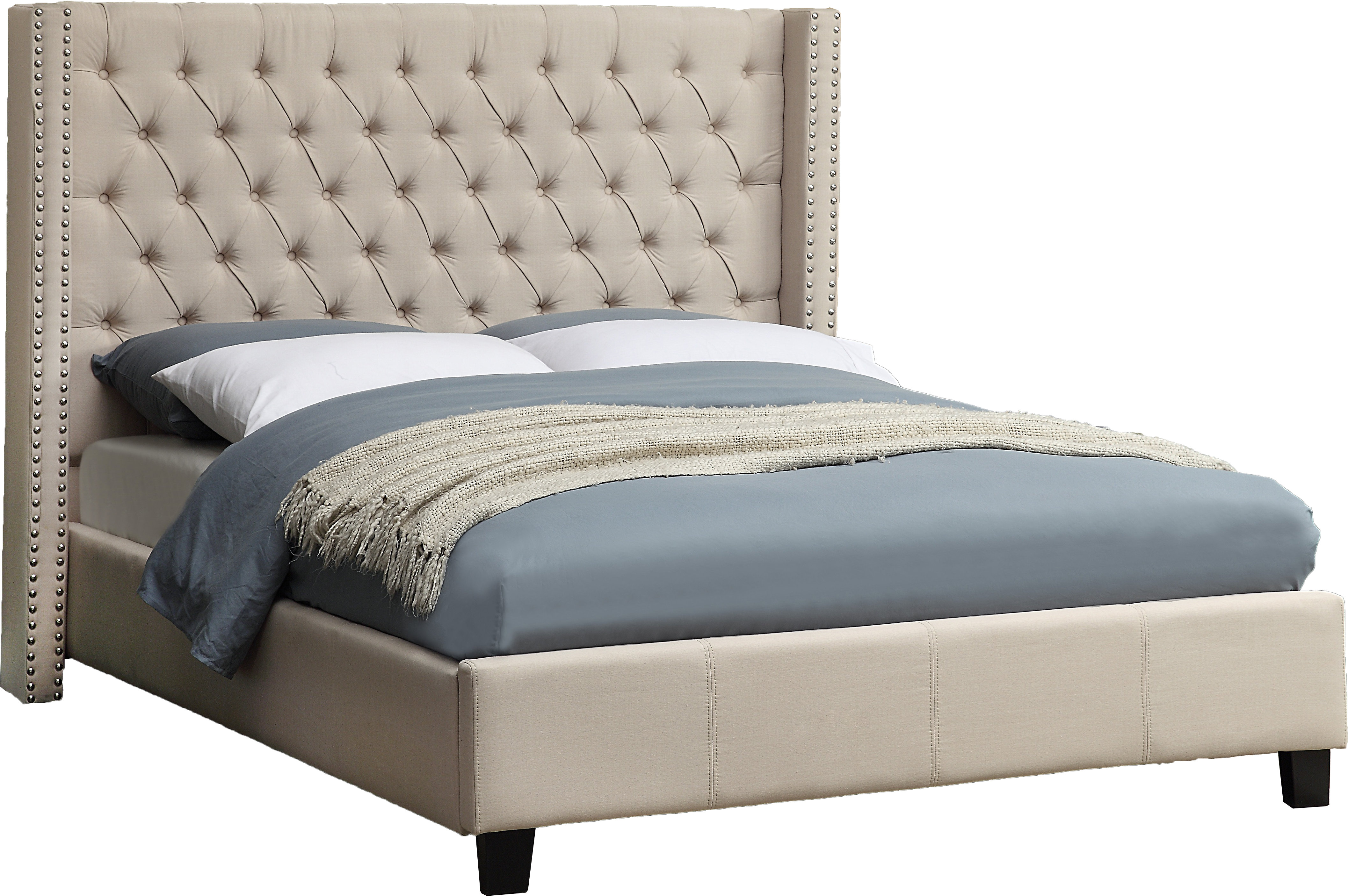 Joss & Main Colleen Upholstered Bed & Reviews Wayfair