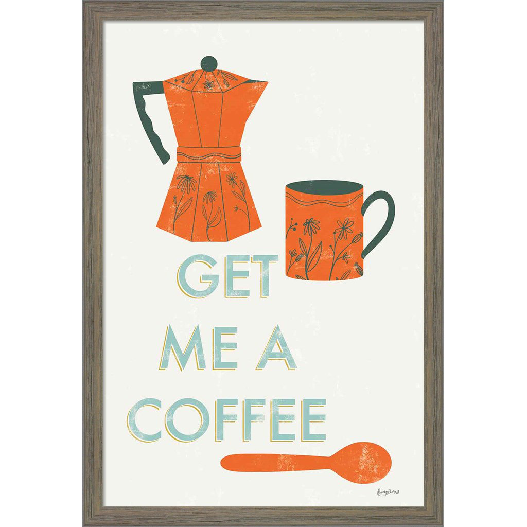 Red Barrel Studio® Retro Kitchen Coffee I by Becky Thorns Picture