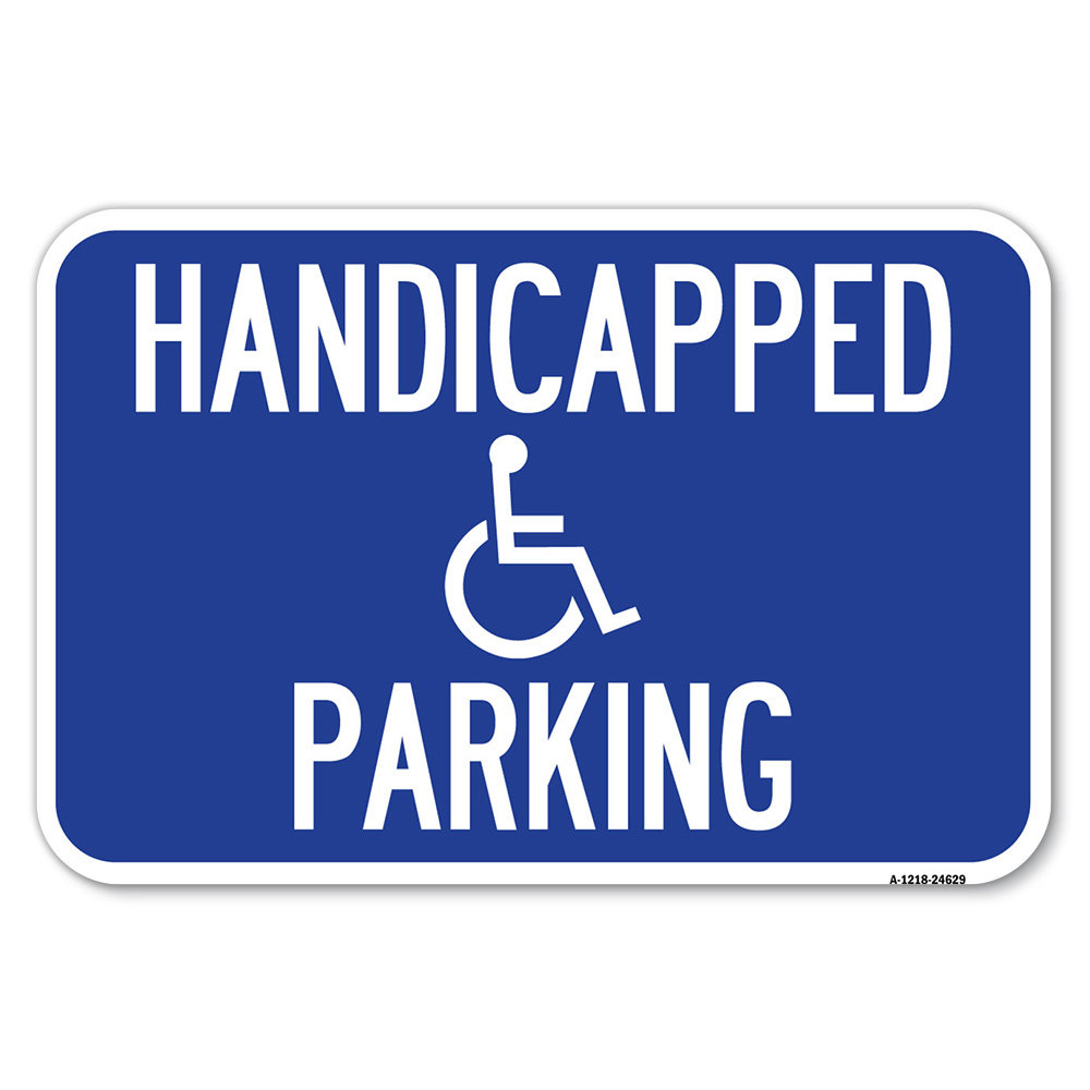 SignMission Handicapped Parking 250 Fine Section 4511.69 Ohio Revised Code (With Handicap