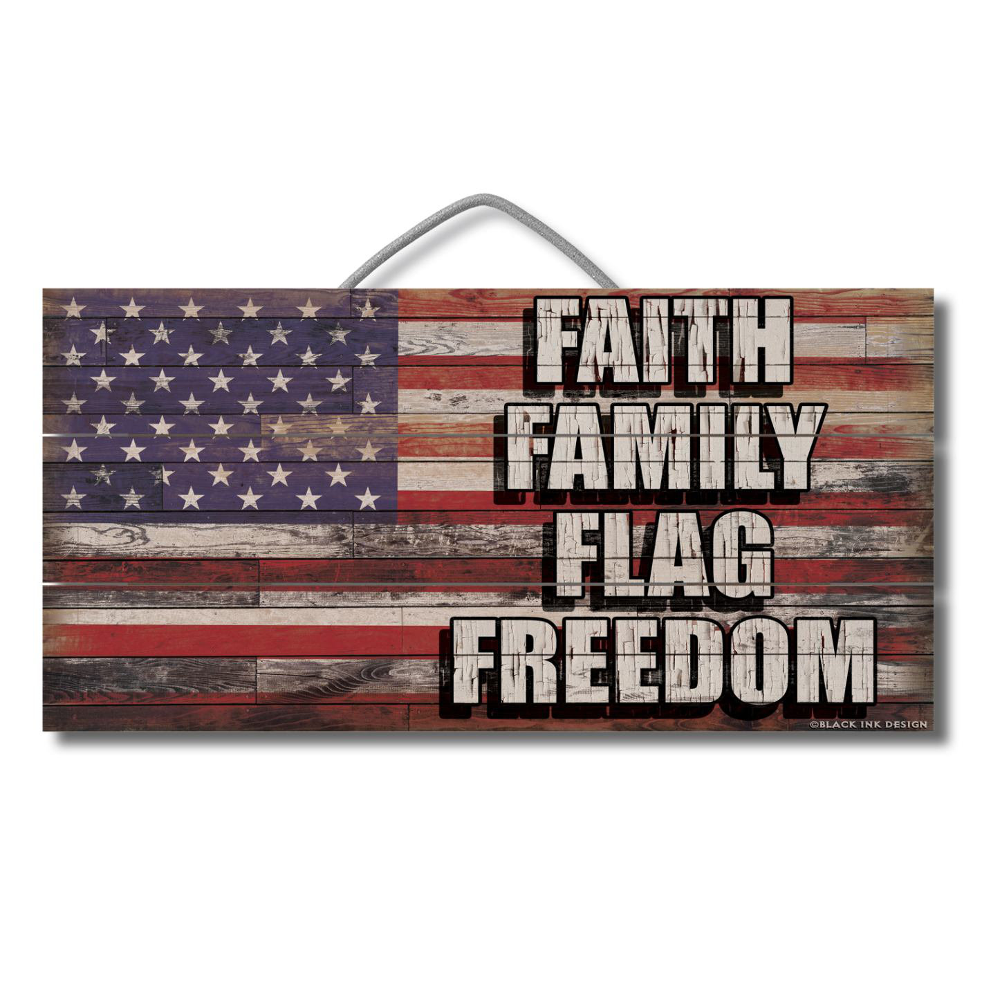 CounterArt Faith Family Flag Wall Décor | Wayfair