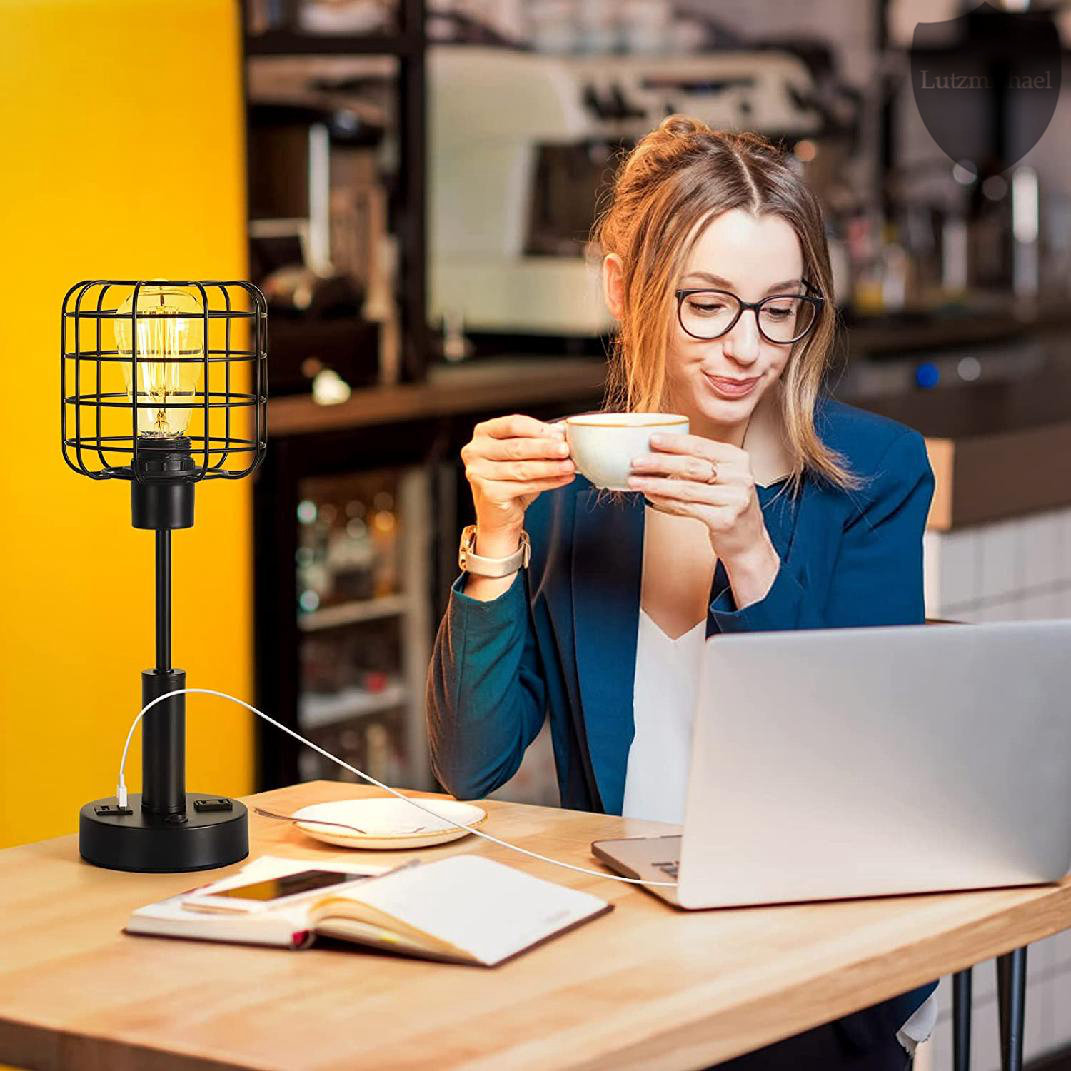 Williston Dequane Metal USB Novelty Lamp Wayfair