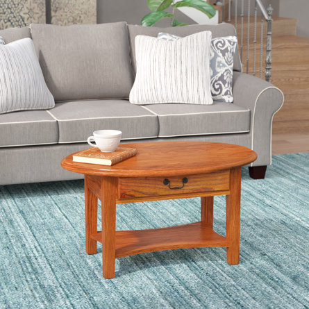 Wilfredo Solid Wood Coffee Table with Storage