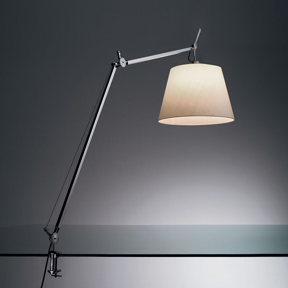 Fragiel pk Belastingen Artemide Tolomeo Mega Diffuser Table Lamp with Clamp by Michele De Lucchi &  Giancarlo Fassina | Perigold