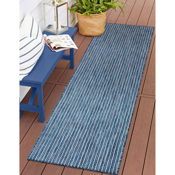 Sand & Stable Saldanha Aqua-Blue Indoor/Outdoor Rug & Reviews | Wayfair