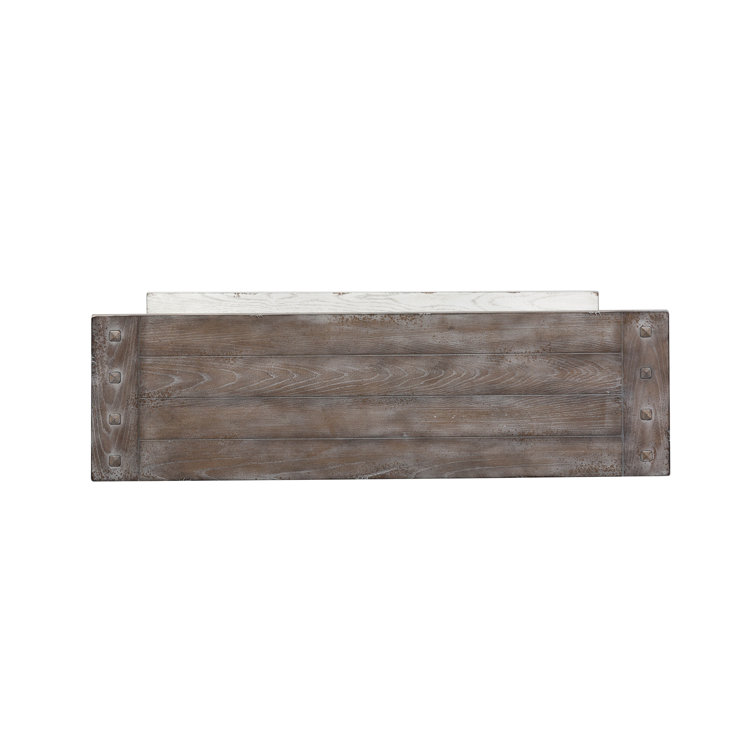 Sedona Traditional Brown Wood Sofa Table with Storage Shelves