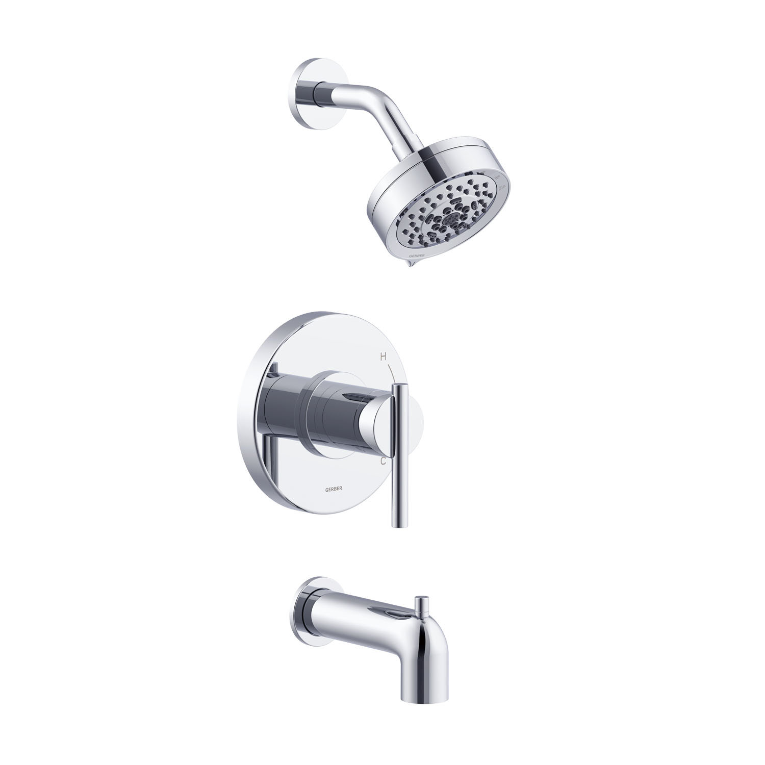 Gerber Parma Tub & Shower Faucet Wayfair
