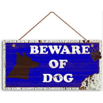 NEW Distressed Wood Not Drinking Alone if Dogs Are Home Hanging Sign 8x10 