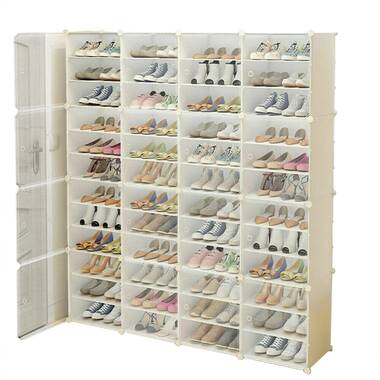 Wooden White 3Tiers Shoe Rack Storage Cabinet Shelf Display Stand Organiser Unit 