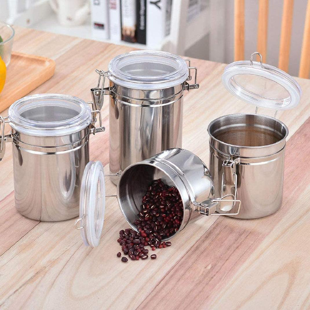 Prep & Savour Stainless Steel Cookie Jar Wayfair