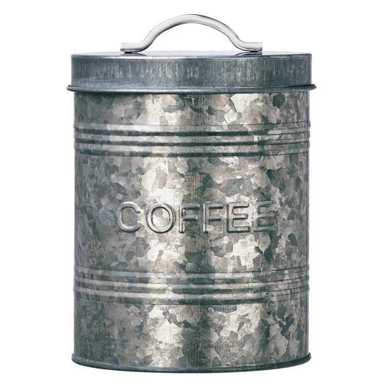 tin coffee container