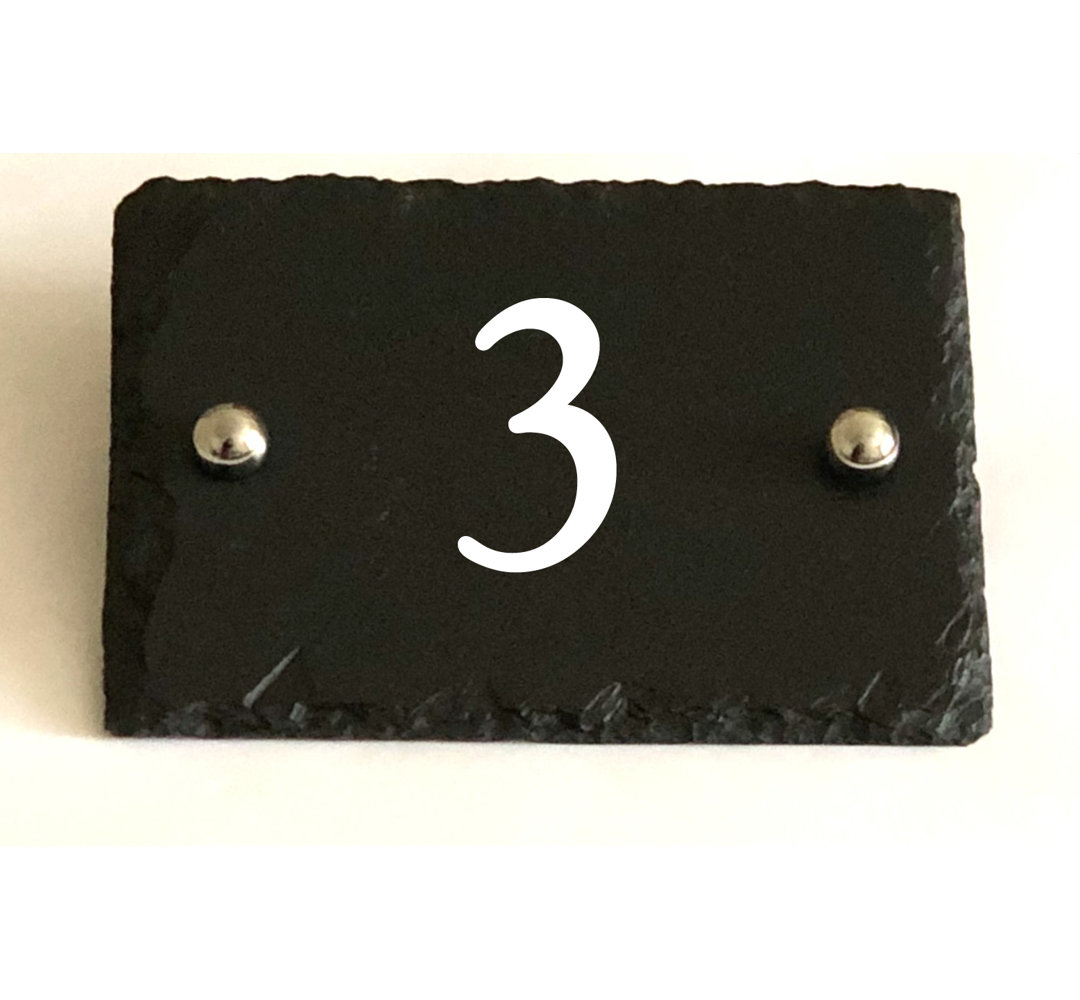 Garten Living 1-reihiges Adressschild Josia