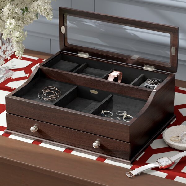 Dresser Organizer Plate for Change Coin Key Japanese Fuji Sea Crane Leather Valet Tray Dice Tray Folding Square Holder