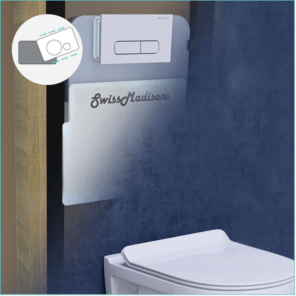 Swiss Madison Concealed InWall Toilet Tank Carrier System 2x6