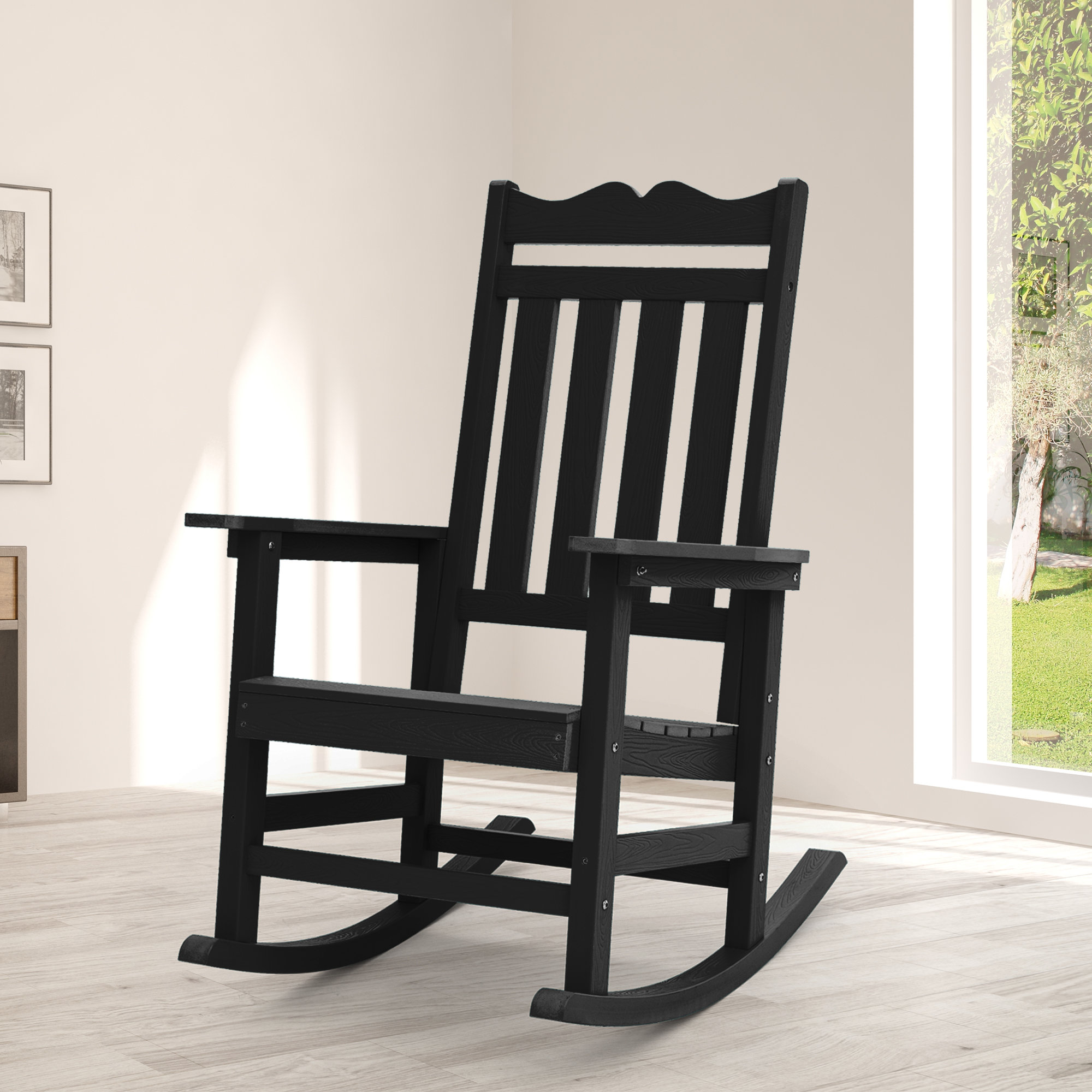 Winston Porter Johnlucas Rocking Chair | Wayfair