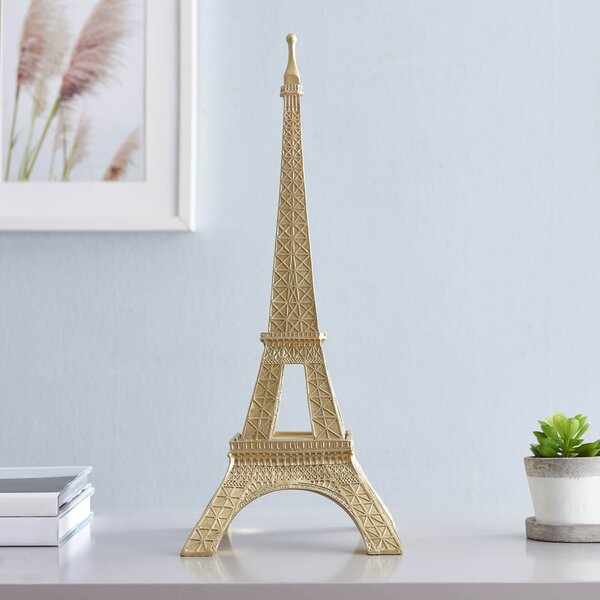 Iron Paris Eiffel Tower Statue Stand Model Figurine Ornament Decoration 32cm 